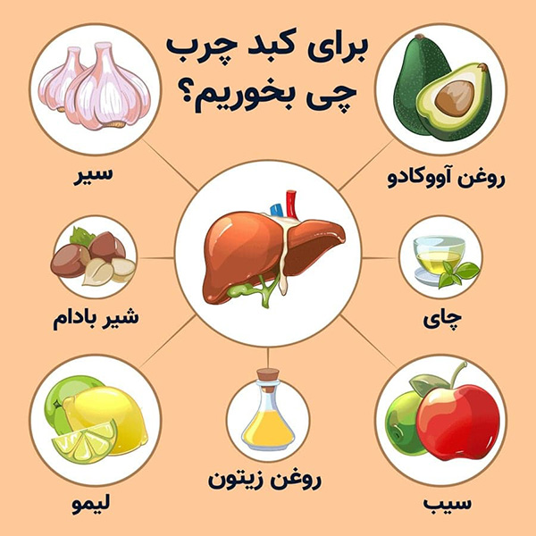 غذاهای مفید برای کبد چرب