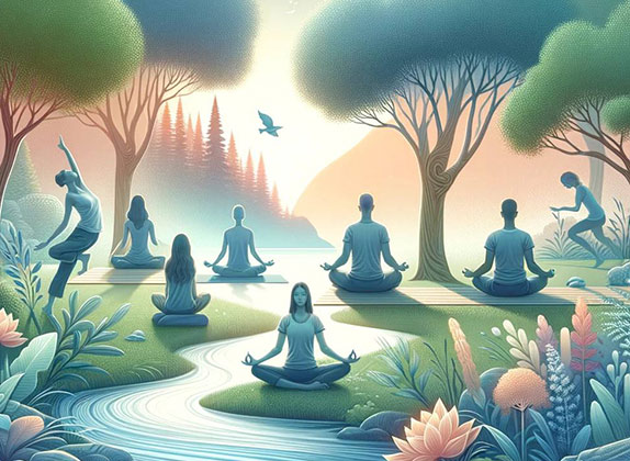 یوگا راه درمان معده درد عصبی