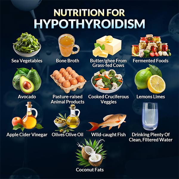 غذاهای مخصوص کم کاری تیروئید