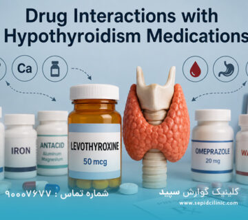 تداخلات دارویی با داروی تیروئید کم کار