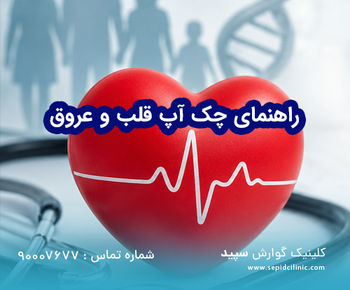 راهنمای چک آپ قلب و عروق