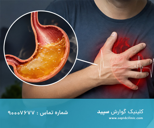 اختلالات ریتم قلبی و اسید معده